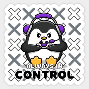 Always in control Sticker